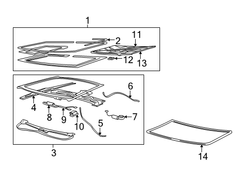 2005 Pontiac Grand Am Motor Diagram for 88956691