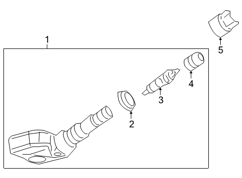 2007 Buick LaCrosse Tire Pressure Monitoring Diagram