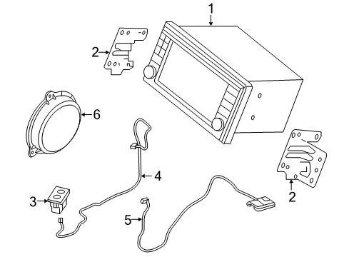 2016 Chevy City Express Sound System Diagram