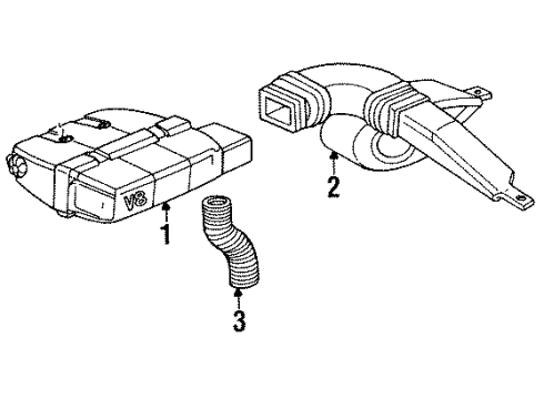 1991 Chevy Caprice Air Intake Diagram