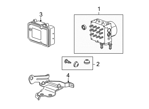 2015 Chevy Equinox ABS Components Diagram