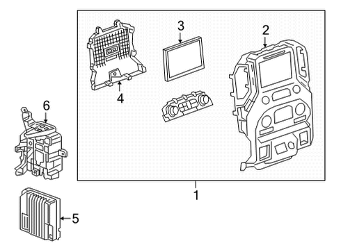 2021 GMC Sierra 2500 HD Sound System Diagram 2 - Thumbnail