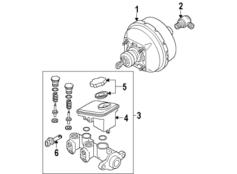 2002 Oldsmobile Silhouette Dash Panel Components Diagram