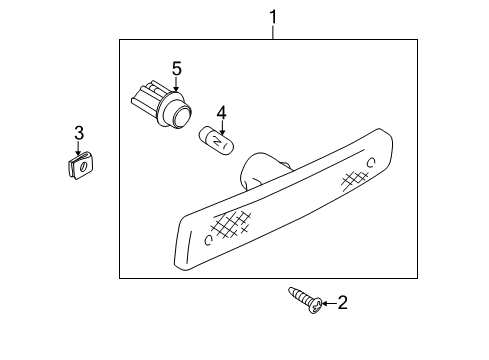 2000 Chevy Tracker Side Marker Lamps Diagram