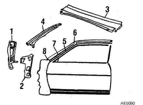 1985 Buick Skylark Reservoir Diagram for 25520251