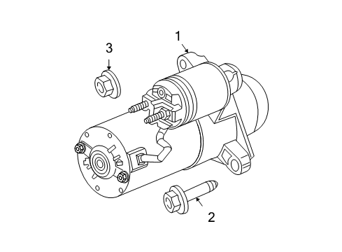 2011 GMC Canyon Starter Diagram