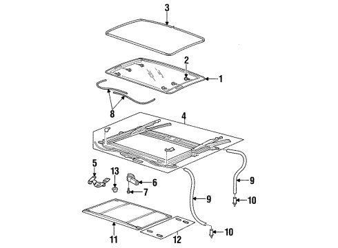 1999 Chevy Lumina Cable Diagram for 12531226