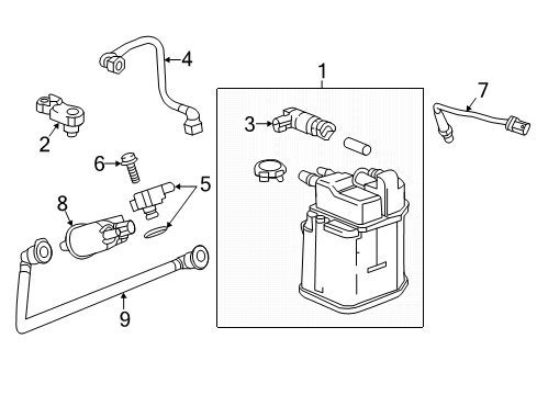 2022 Chevy Spark Emission Components Diagram