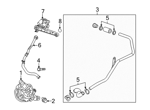 2009 Chevy Cobalt A.I.R. System Diagram
