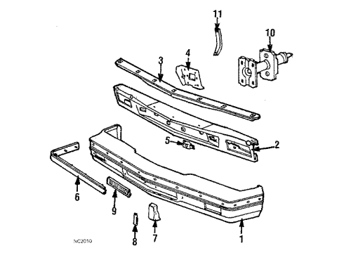 2017 Chevy Spark Fan & Motor Diagram for 42726204