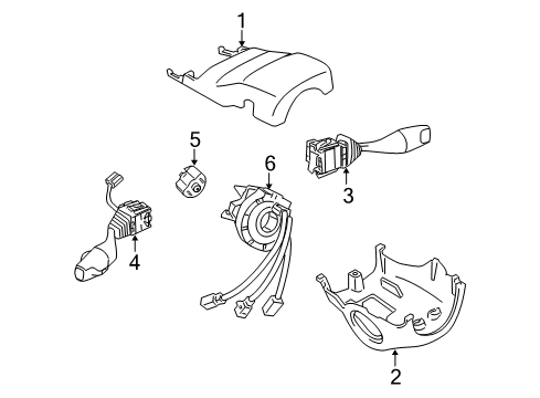 2005 Pontiac GTO Ignition Lock Diagram