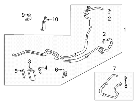 2024 Chevy Express 2500 Trans Oil Cooler Lines Diagram