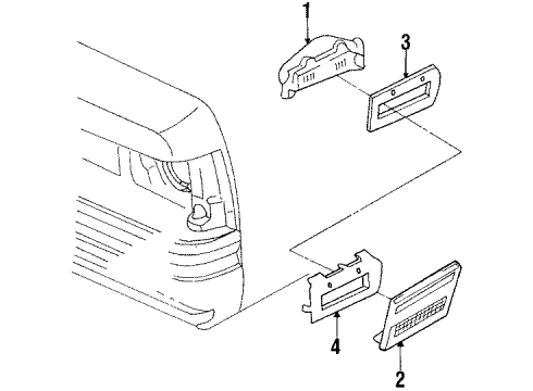 1990 Chevy Caprice Corner Lamps Diagram
