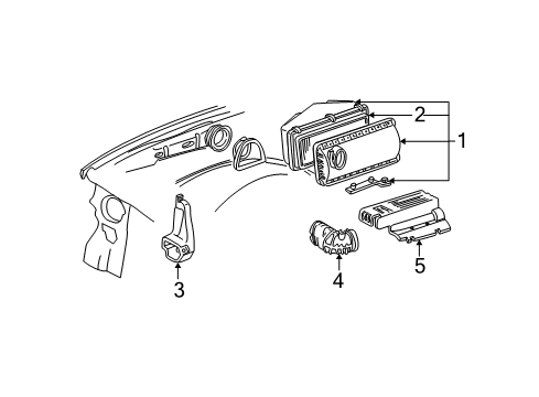 1995 GMC C2500 Filters Diagram 3 - Thumbnail
