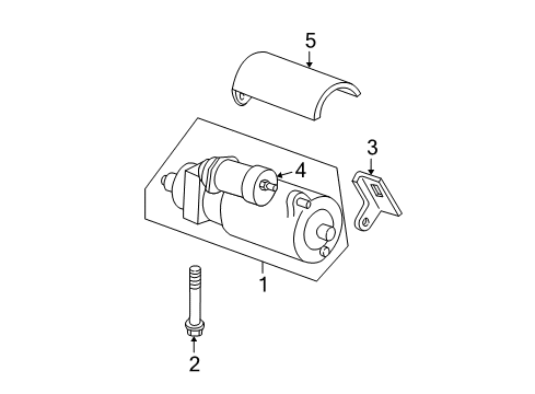 1995 GMC C2500 Starter, Electrical Diagram 4 - Thumbnail