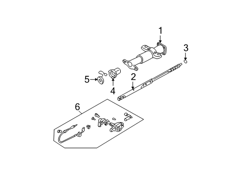 1997 GMC C1500 Housing & Components Diagram