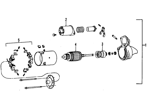 1990 GMC S15 Starter Diagram