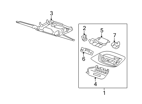 2007 Chevy Monte Carlo Transmitter Diagram for 10364245