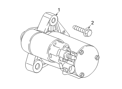 2021 Chevy Blazer Starter, Electrical Diagram 2 - Thumbnail
