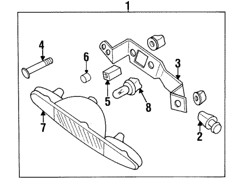 1998 Oldsmobile Aurora Fog Lamps Diagram