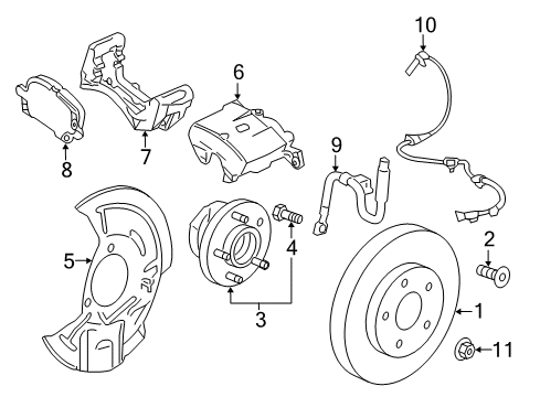 2018 Chevy Equinox Front Brakes Diagram