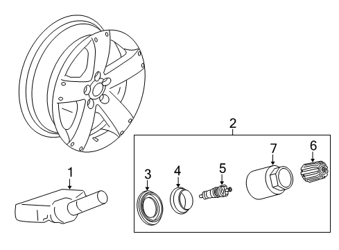 2008 Pontiac Torrent Tire Pressure Monitoring Diagram