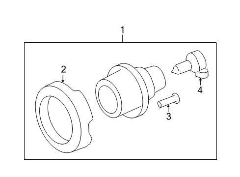 2005 Pontiac Grand Prix Bulbs Diagram 2 - Thumbnail