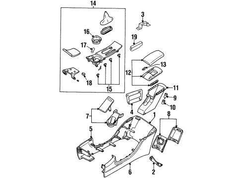 1998 Oldsmobile Achieva Gear Indicator Diagram for 22608227