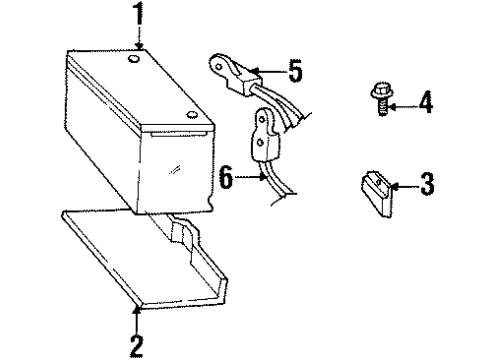 1993 Cadillac Seville Battery Diagram