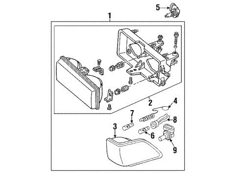 1992 Buick Century Bulbs Diagram