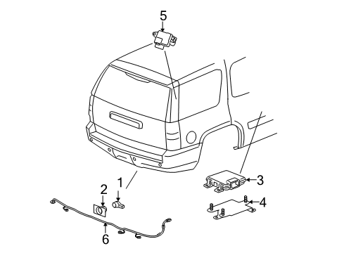 2010 Chevy Tahoe Electrical Components Diagram 7 - Thumbnail