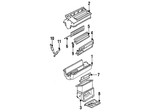 2000 GMC Yukon Air Distribution System Diagram