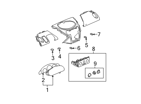 2003 Saturn Ion Switches Diagram 4 - Thumbnail