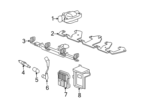 2008 Hummer H3 Ignition System Diagram 2 - Thumbnail