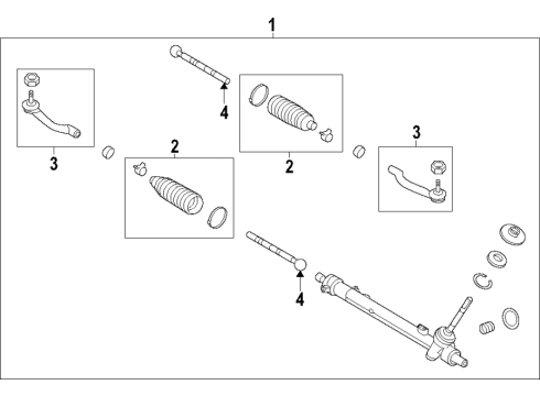 2017 Chevy City Express Steering Column & Wheel, Steering Gear & Linkage Diagram 4 - Thumbnail