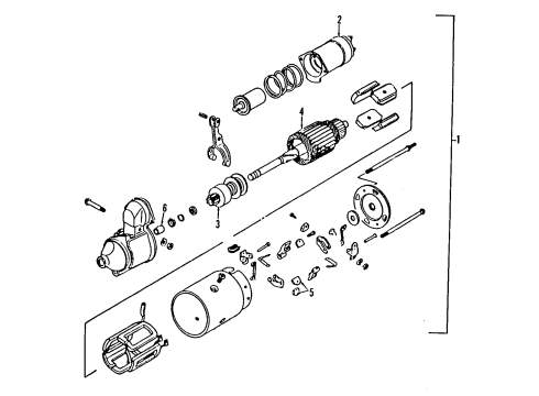 2000 GMC Yukon Starter Diagram