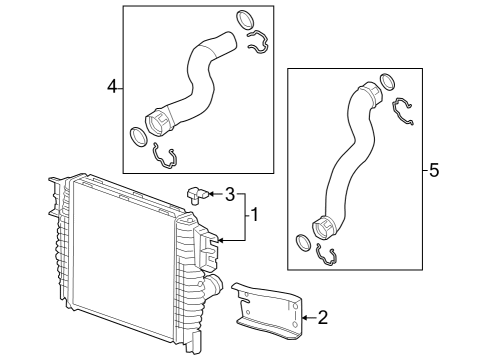 2023 GMC Canyon Intercooler Diagram