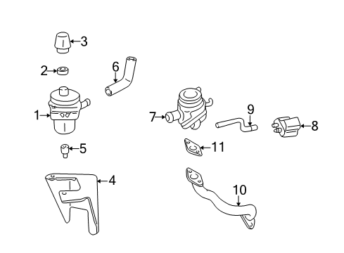 2003 Pontiac Bonneville Secondary Air Injection System Diagram