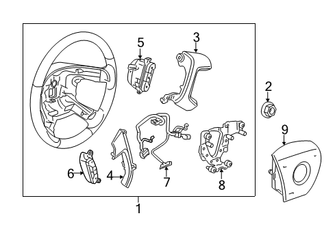 2014 GMC Sierra 3500 HD Cruise Control System Diagram