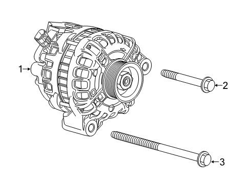 2020 Chevy Express 2500 Alternator Diagram 2 - Thumbnail
