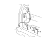 2002 GMC Sonoma Seat Belt Diagram - 88956066