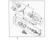 Oldsmobile Intrigue CV Joint Diagram - 26045744