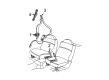 2004 Pontiac Grand Prix Seat Belt Diagram - 88956212