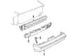 Chevy Camaro Bumper Diagram - 5972941