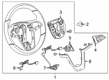 Buick Encore Steering Wheel Diagram - 95388223