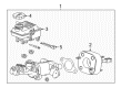 2014 Chevy Spark EV Brake Master Cylinder Diagram - 95489495