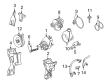 GMC Power Steering Pump Diagram - 88963609