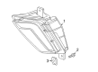 Chevy Volt Fog Light Diagram - 23384966