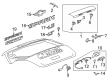 Chevy Parking Assist Distance Sensor Diagram - 90805836