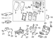 Chevy Tahoe A/C Switch Diagram - 84862897